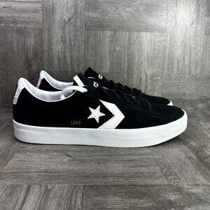 Converse Pro Leather Vulcanized Men's size 11.5 Black White Skate Shoes